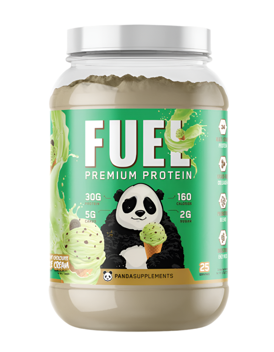 Panda Fuel Protein Mint Chocolate Chip Ice Cream