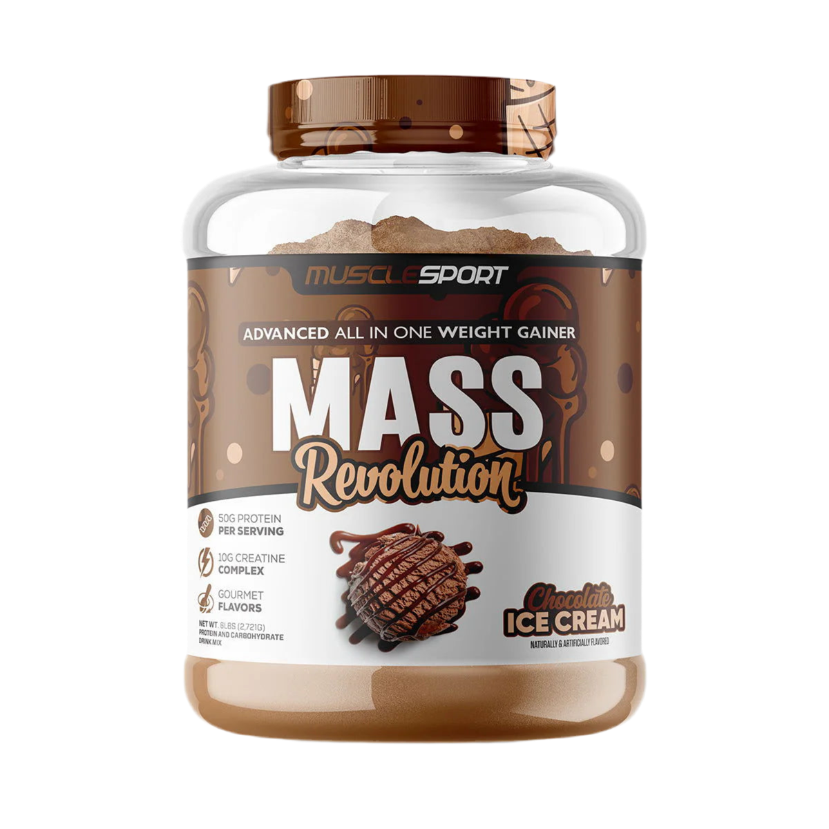 MASS REVOLUTION™ MASS GAINER 6LB Chocolate