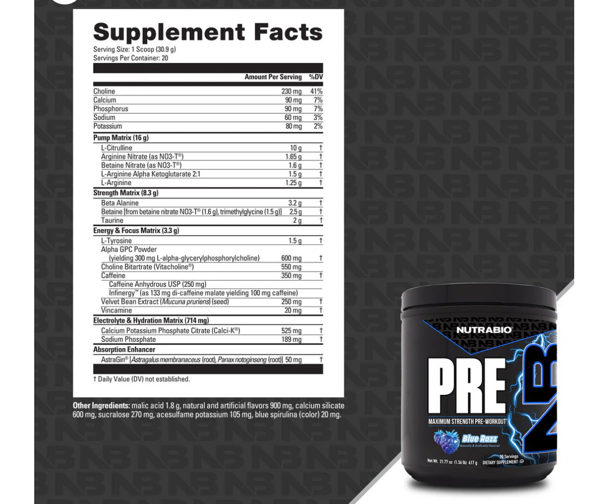 Nutrabio PRE
