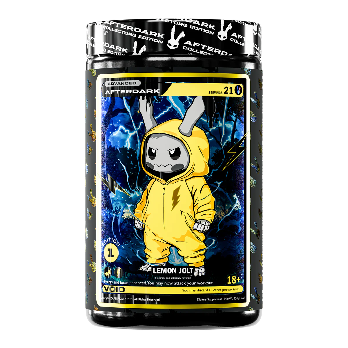 Afterdark VOID Pre-Workout Lemon Jolt