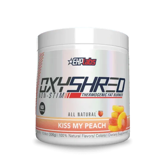 EHP Labs OxyShred Thermogenic Non-Stim Kiss My Peach