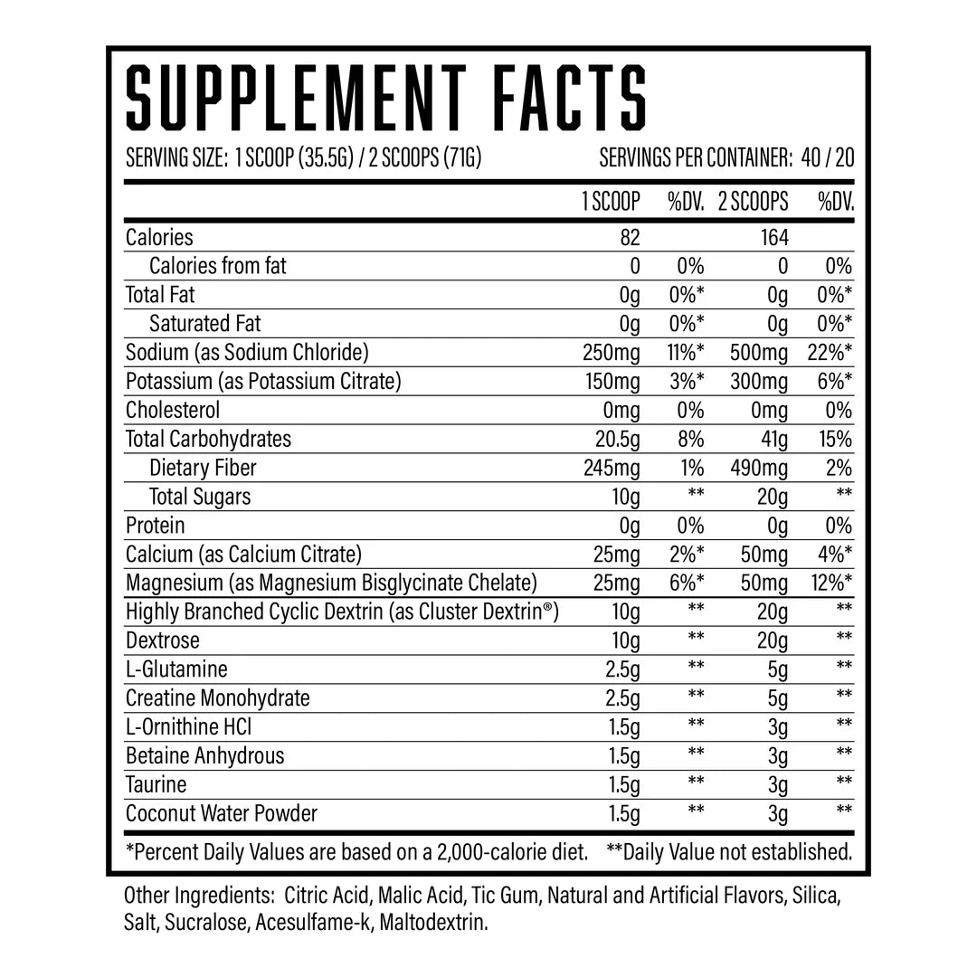 Huge Supps FORMULA XII Carb Powder