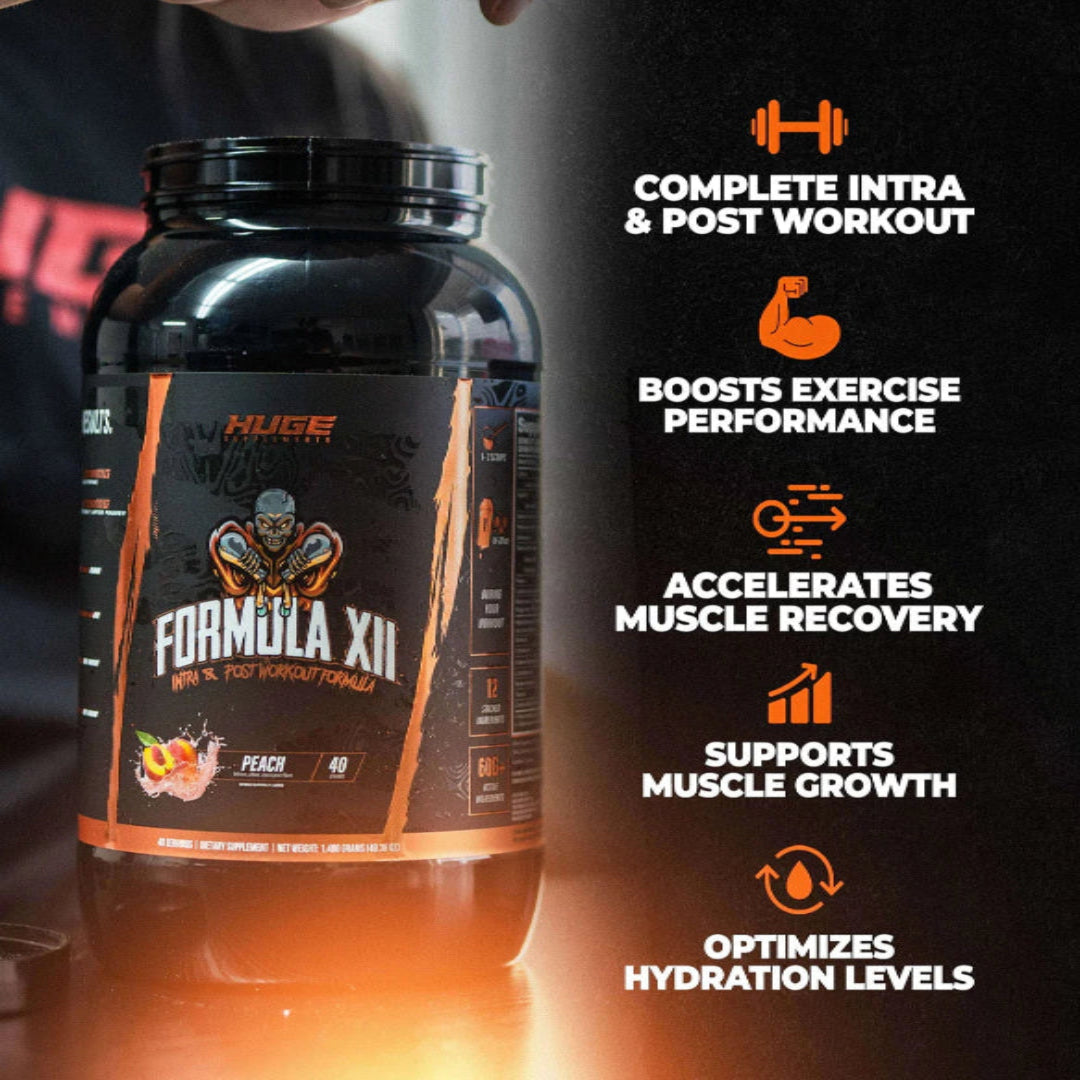 Huge Supps FORMULA XII Carb Powder