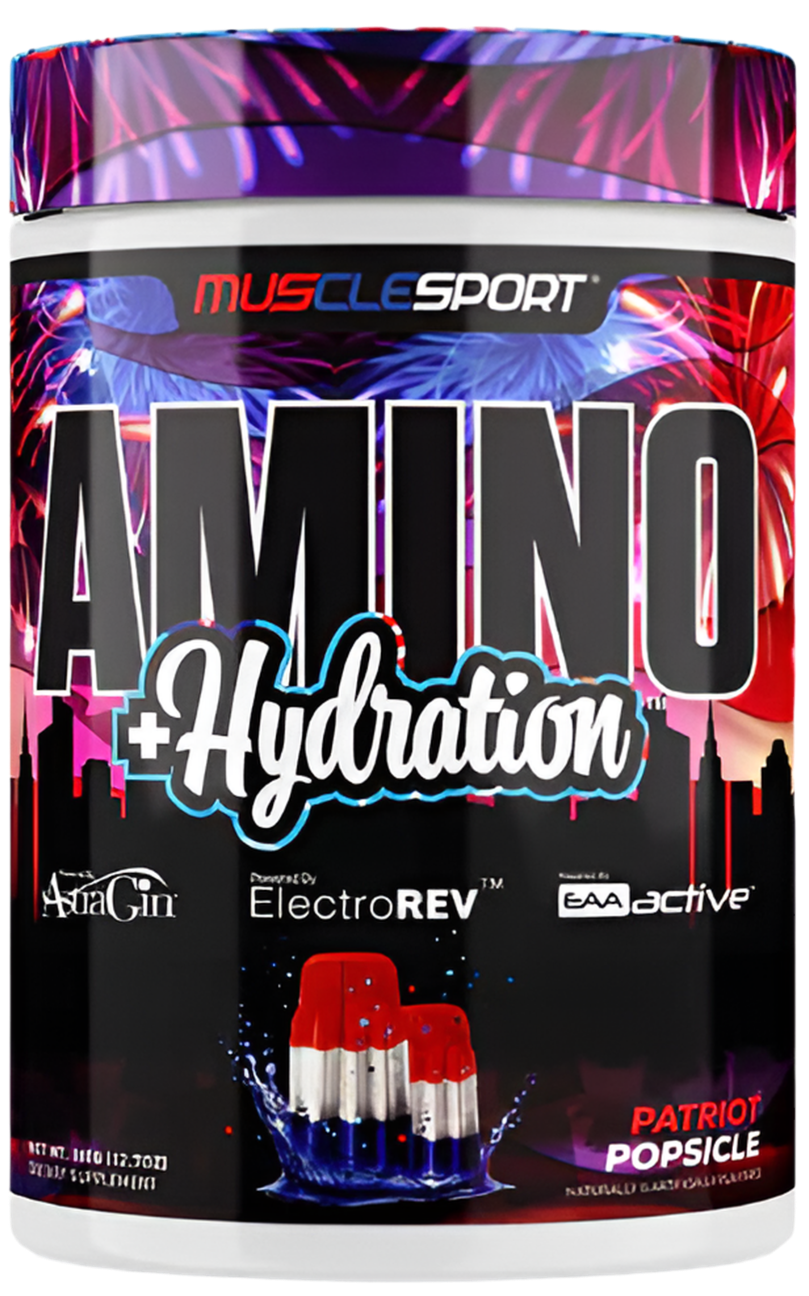 MuscleSport Amino + Hydration Patriot Popsicle