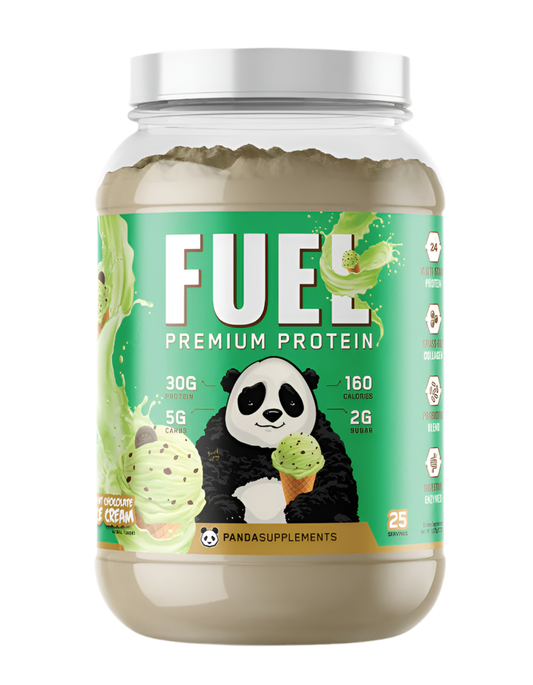 Panda Fuel Protein Mint Chocolate Chip Ice Cream