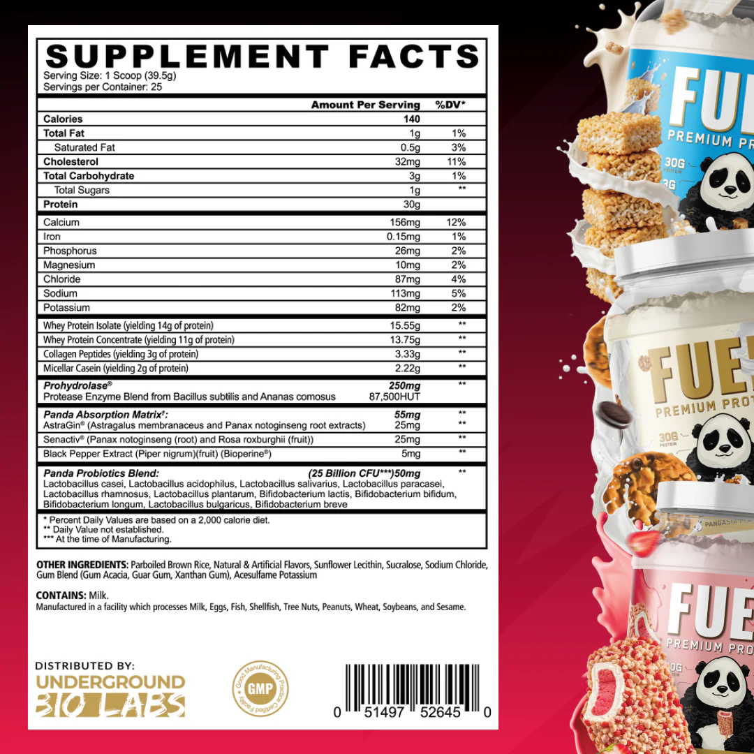 Panda Fuel Protein Dubai Chocolate