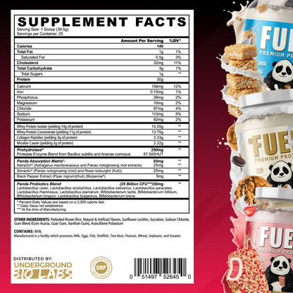 Panda Fuel Protein Dubai Chocolate