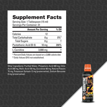 Nutrabio L-Carnitine 3000
