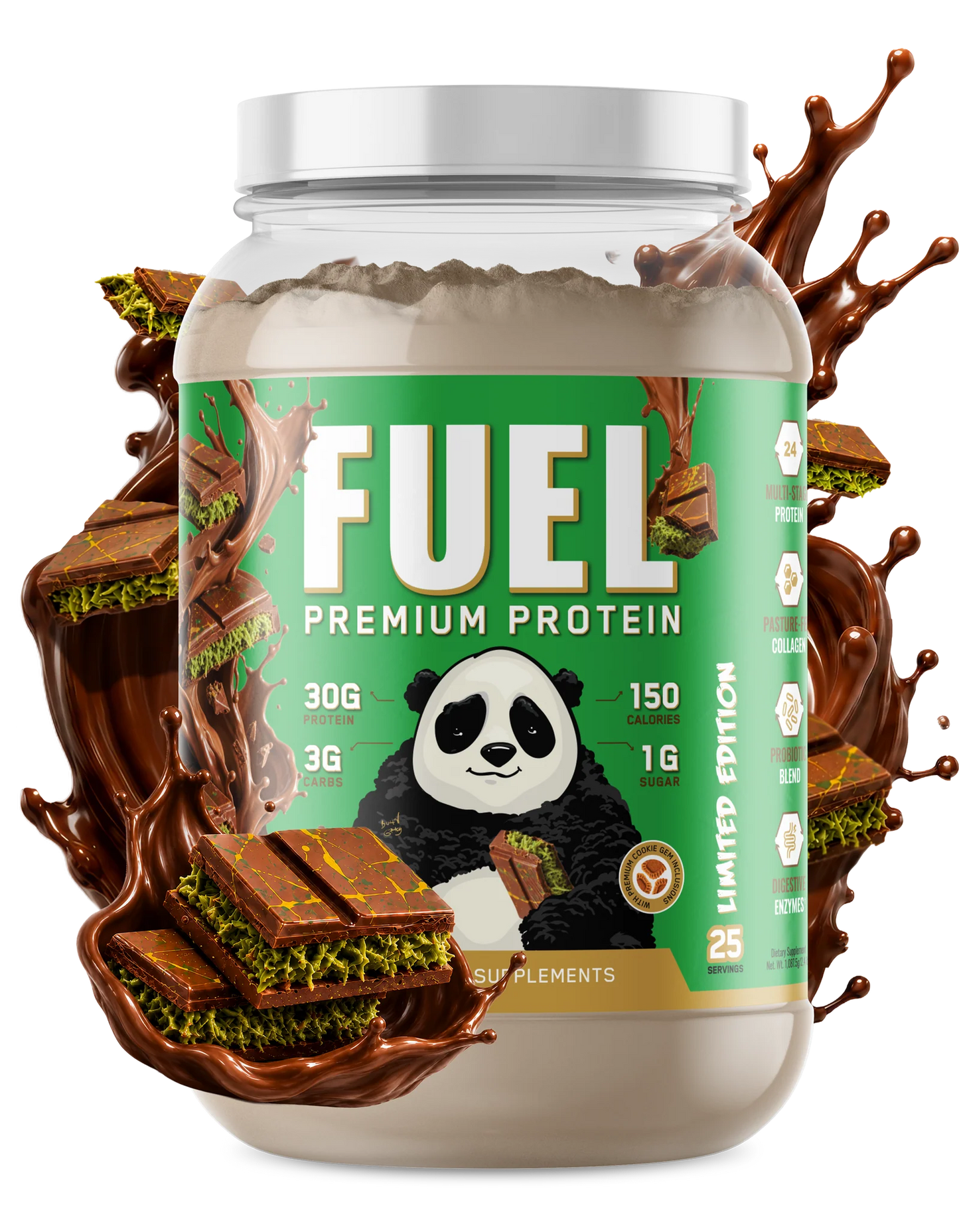 Panda Fuel Protein Dubai Chocolate