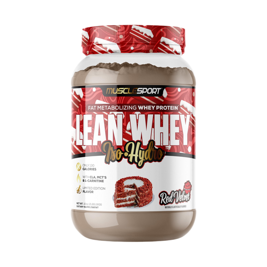 Lean Whey Iso Hydro Gourmet Protein 2LB Red Velvet