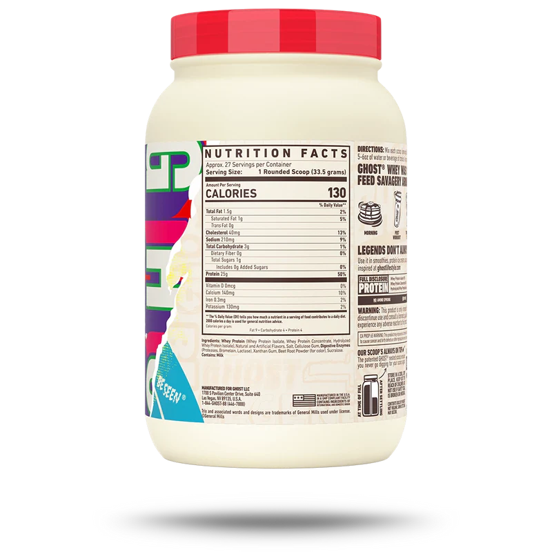 Ghost Whey Protein Trix