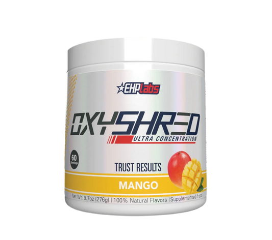 EHP Labs OxyShred Thermogenic Fat Burner Pre-Workout Mango