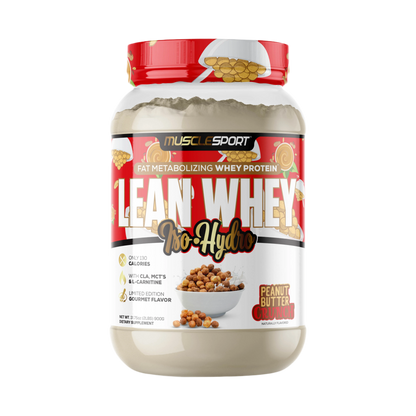 Lean Whey Iso Hydro Gourmet Protein 2LB PB Crunch