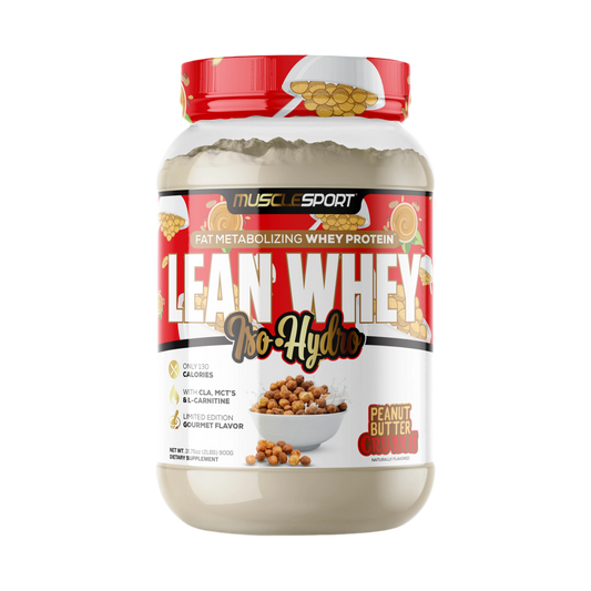 Lean Whey Iso Hydro Gourmet Protein 2LB PB Crunch