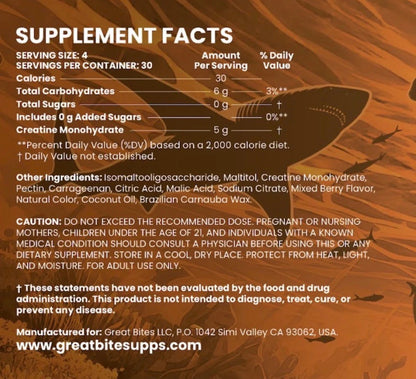 Great Bite Creatine Gummies
