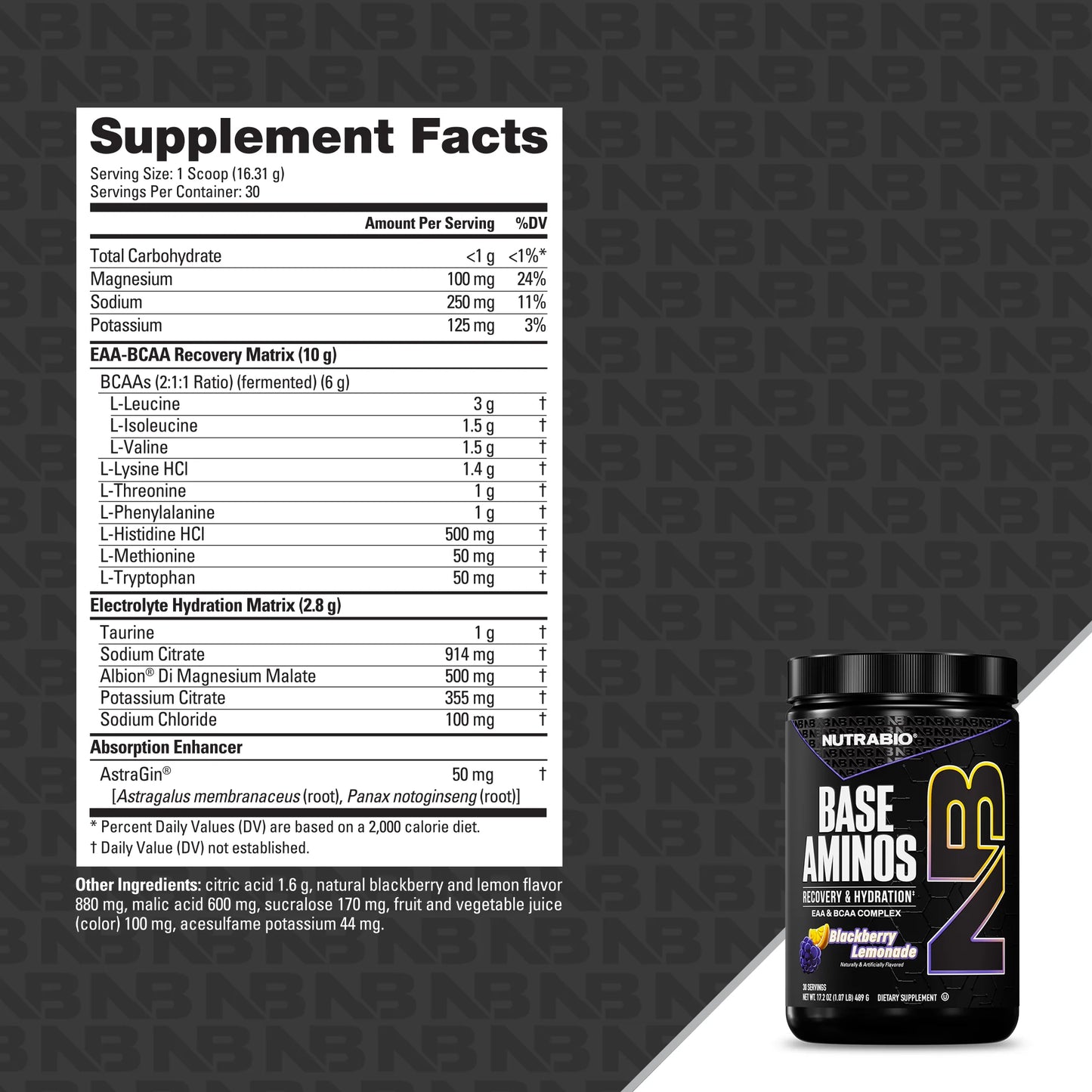 Nutrabio Base Aminos
