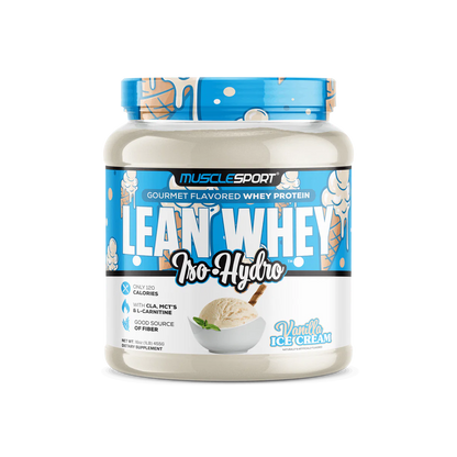 Lean Whey Iso Hydro Gourmet Protein 1lb Vanilla