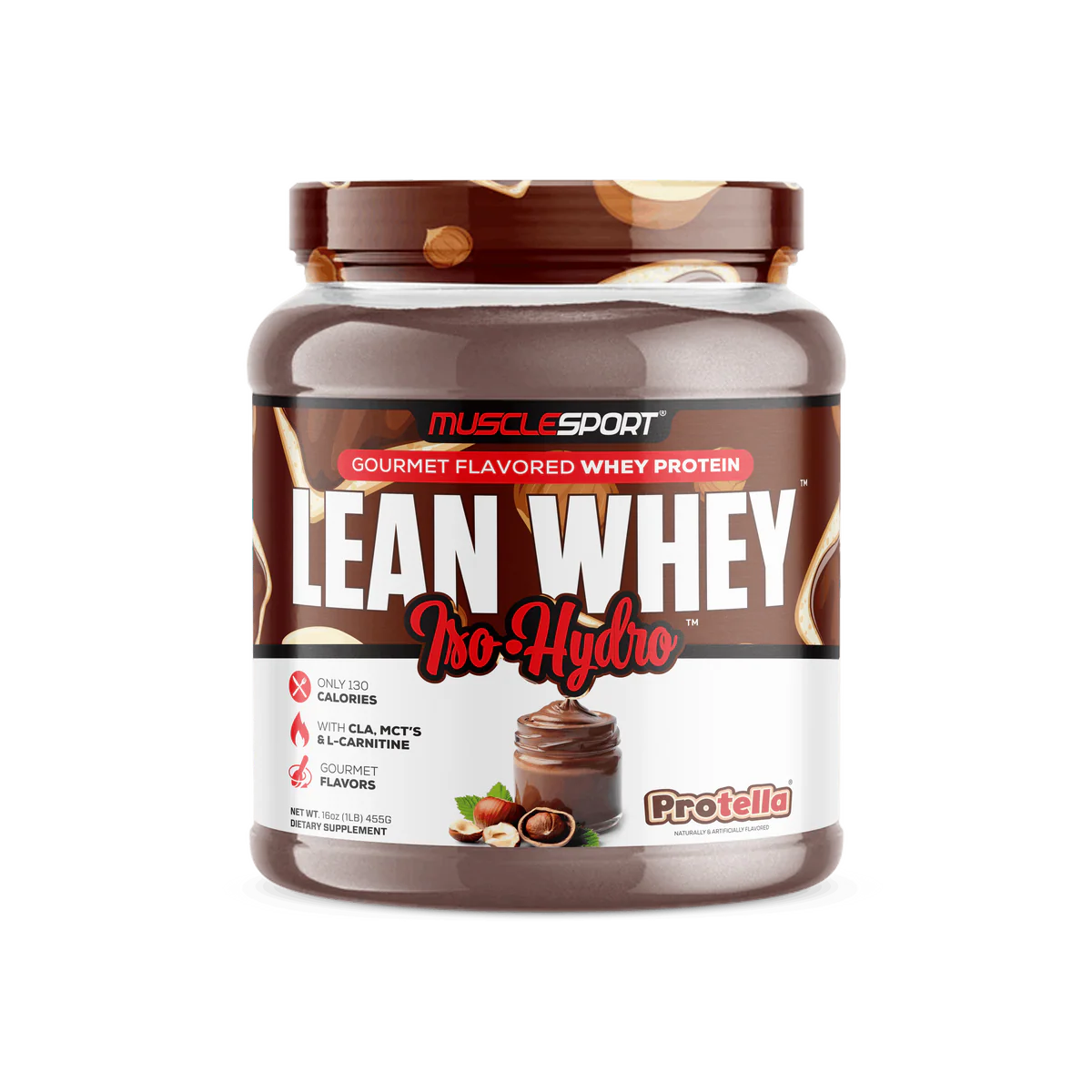 Lean Whey Iso Hydro Gourmet Protein 1lb Protella