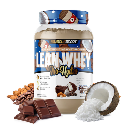 Lean Whey Iso Hydro Gourmet Protein 2LB Cafe Mocha Almond