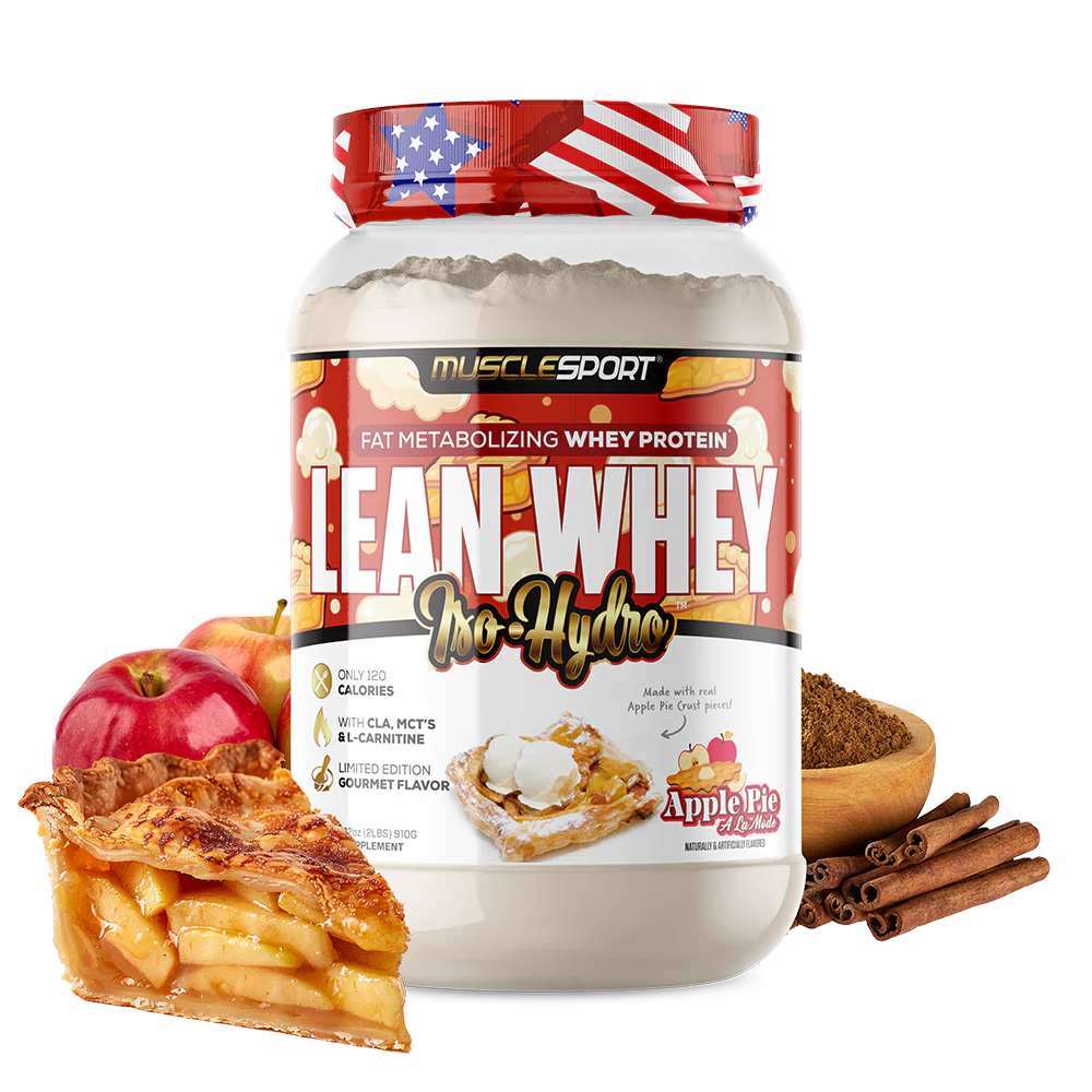Lean Whey Iso Hydro Gourmet Protein 2LB Apple Pie a la Mode
