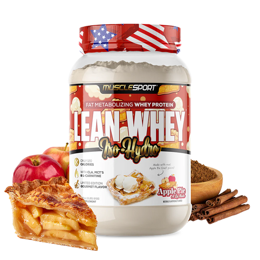 Lean Whey Iso Hydro Gourmet Protein 2LB Apple Pie a la Mode