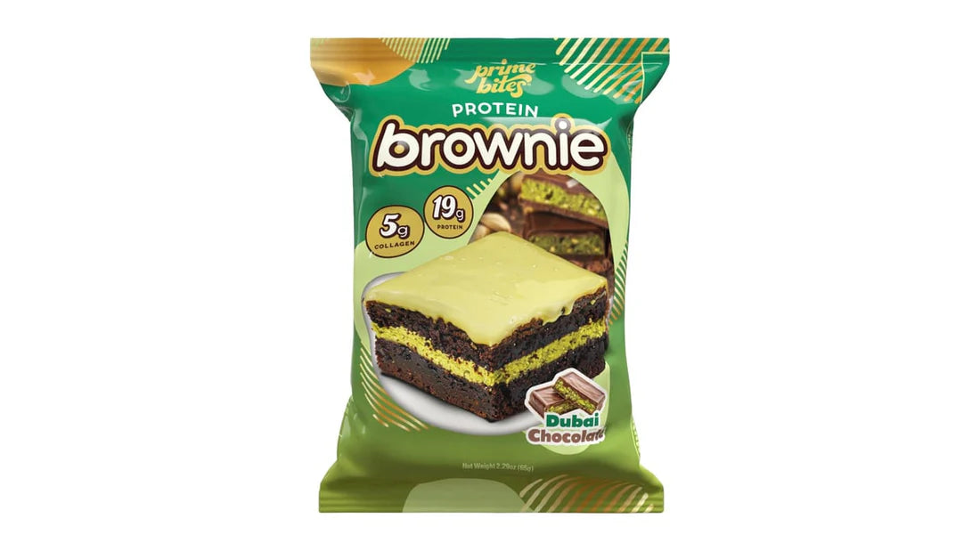 Alpha Prime Bites Dubai Chocolate Brownie
