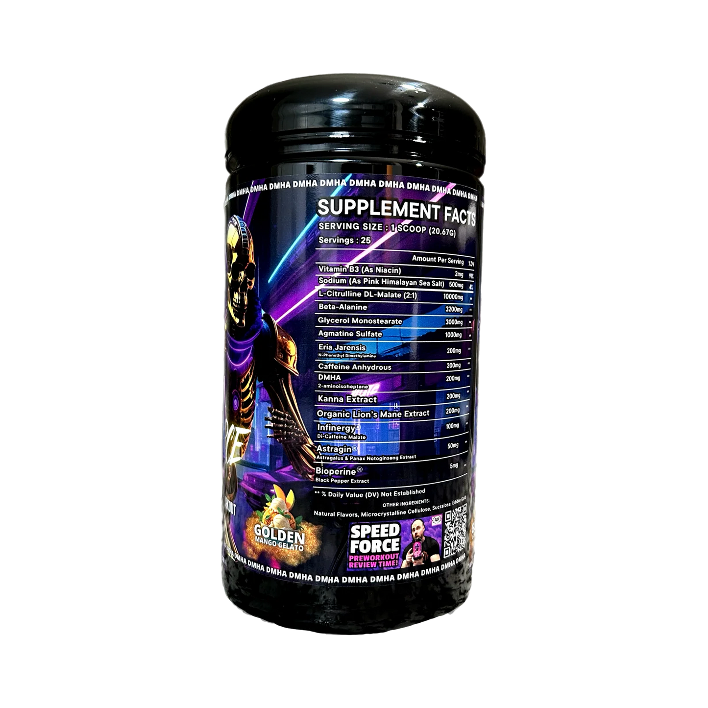 Speed Force Pre-Workout Mango Gelato