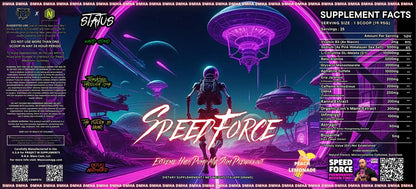 Speed Force Pre-Workout Mango Gelato