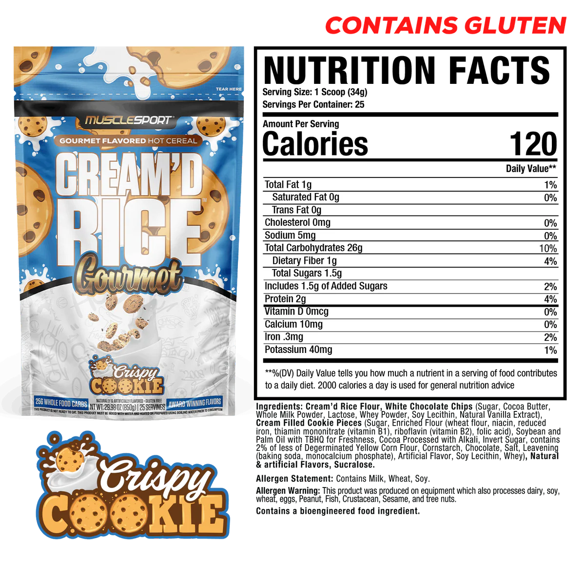 Cream’d Rice Gourmet - 25 Servings