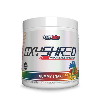 EHP Labs OxyShred Thermogenic Fat Burner Pre-Workout Gummy Snake