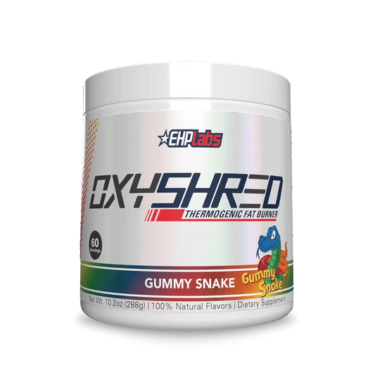 EHP Labs OxyShred Thermogenic Fat Burner Pre-Workout Gummy Snake