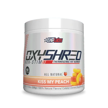 EHP Labs OxyShred Thermogenic Non-Stim Kiss My Peach