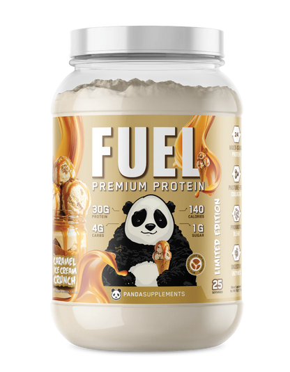 Panda Fuel Protein Caramel Ice Cream Crunch