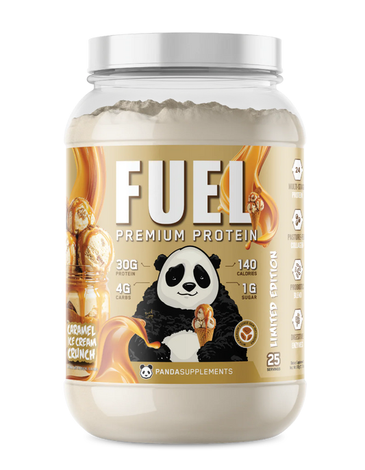 Panda Fuel Protein Caramel Ice Cream Crunch