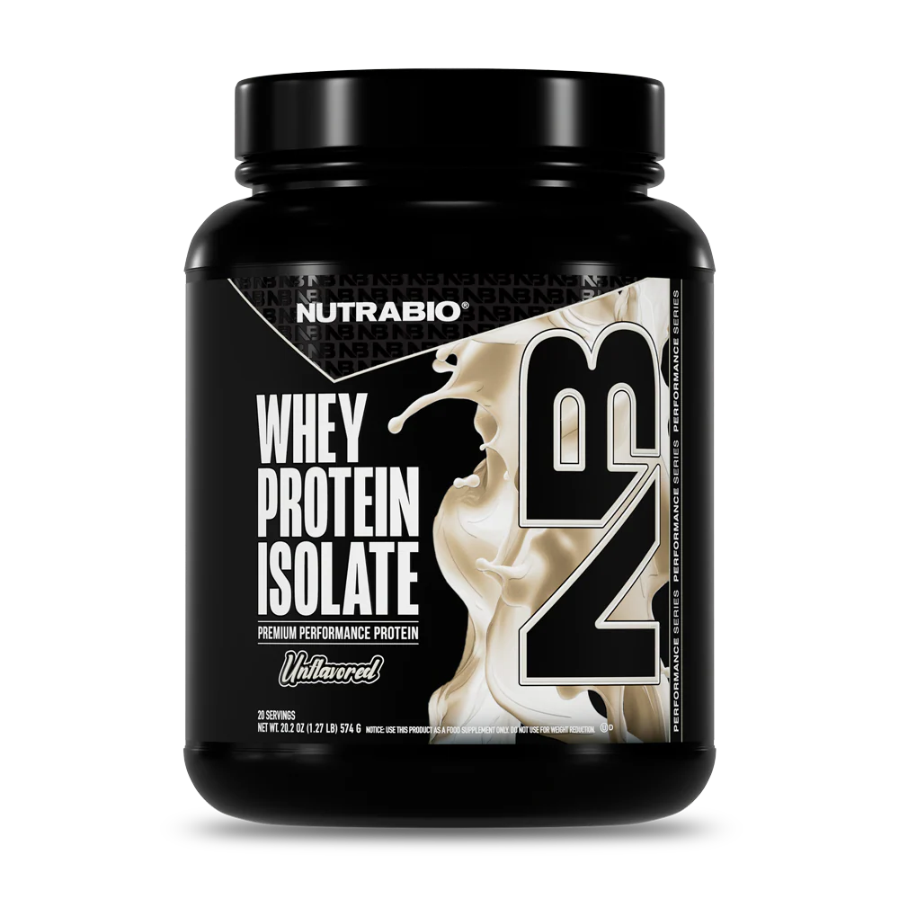 Nutrabio Whey Protein Isolate Unflavored