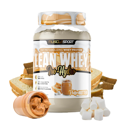 Lean Whey Iso Hydro Gourmet Protein 2LB Fluffer Nutter