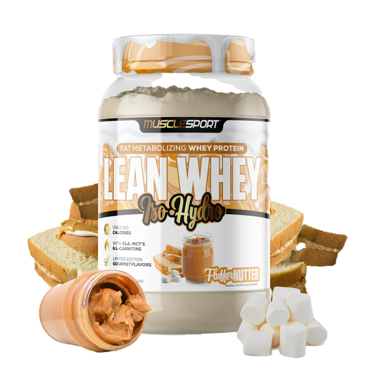 Lean Whey Iso Hydro Gourmet Protein 2LB Fluffer Nutter