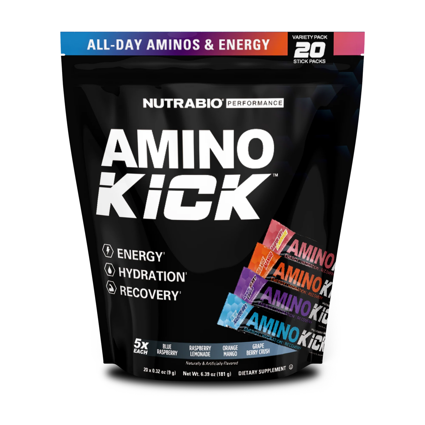 Amino Kick - 20 Serving Bag