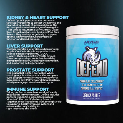 Huge Supps DEFEND CYCLE SUPPORT
