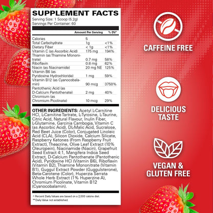 EHP Labs OxyShred Thermogenic Non-Stim Strawberry