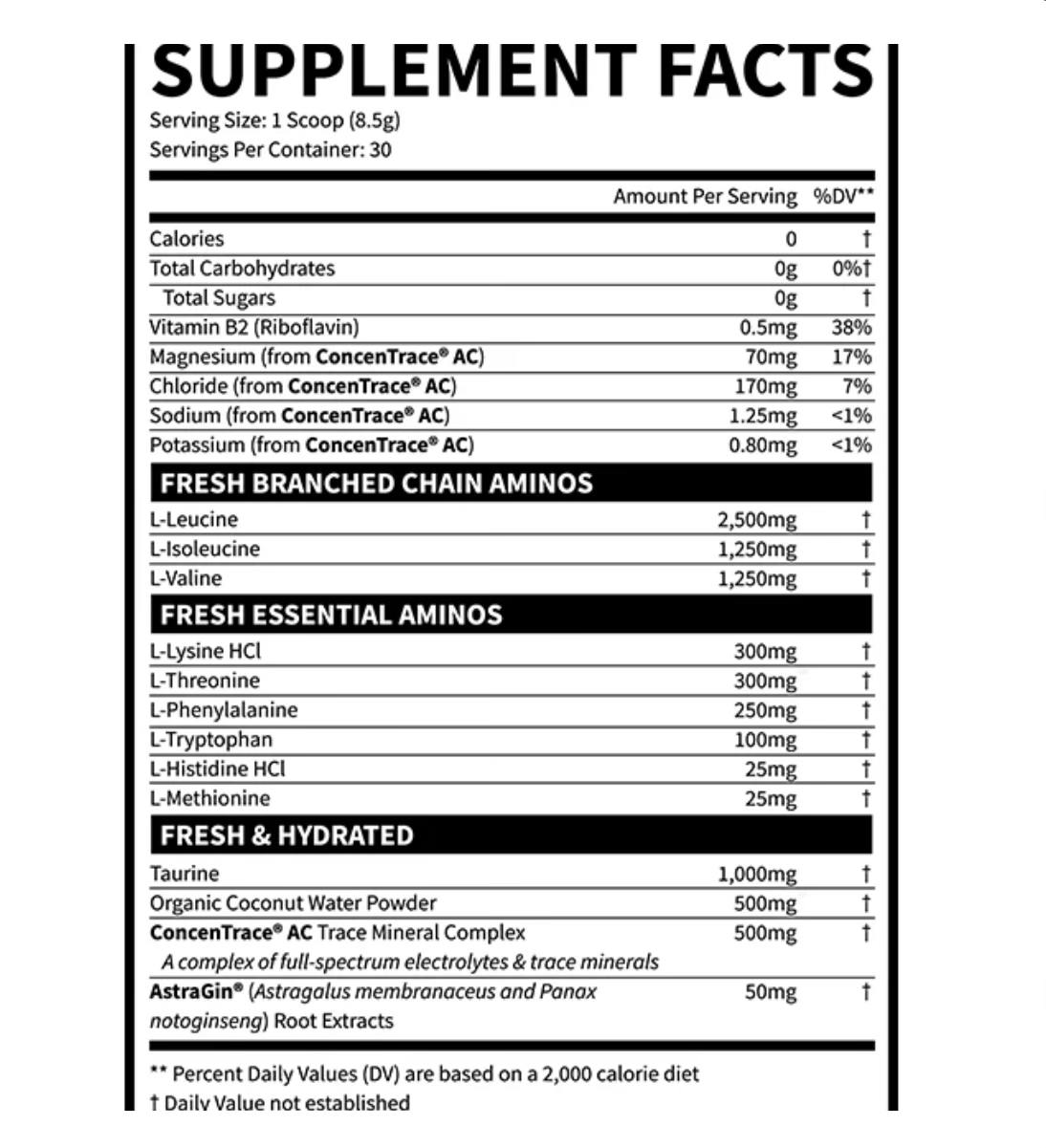 Fresh Supps Amino